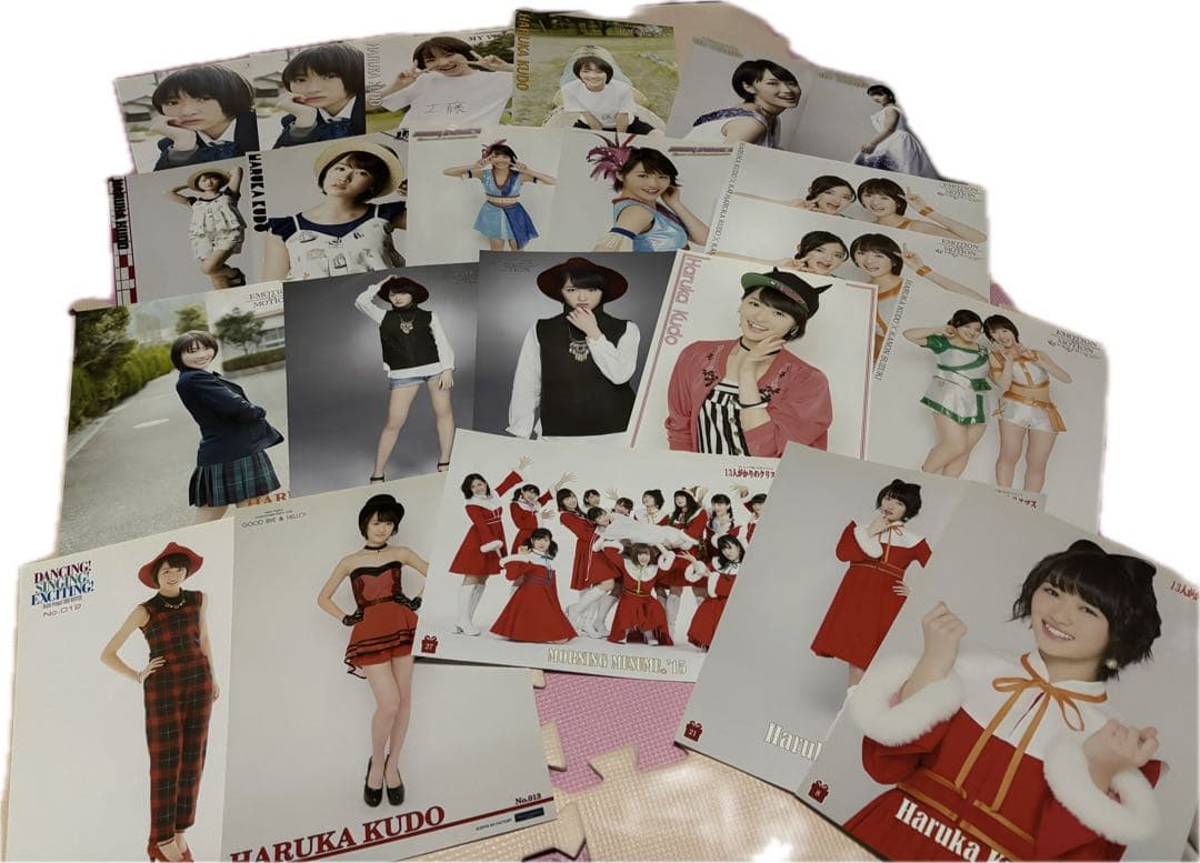 工藤遥モーニング娘。グッズ229枚生写真ピンナップポスターまとめ売りセット