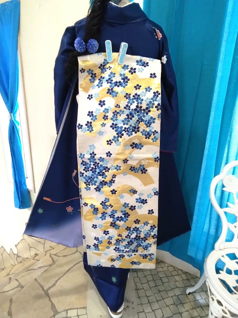 振袖フルセット、正絹振袖新品未使用、重ね衿帯揚げ帯締め、袋帯襦袢、ガード加工U