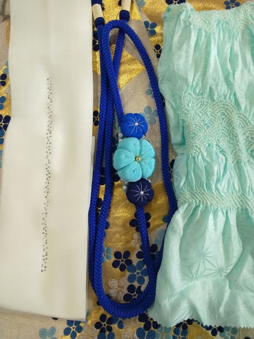 振袖フルセット、正絹振袖新品未使用、重ね衿帯揚げ帯締め、袋帯襦袢、ガード加工U