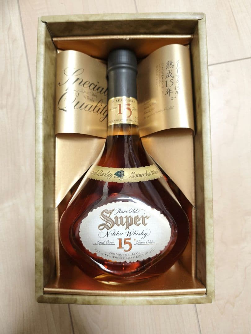 スーパーニッカ 15年 ギフトボックス入り 古酒