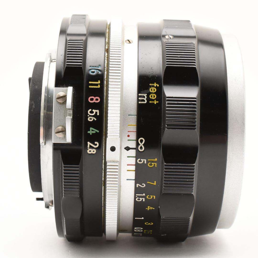 【整備済】Nikon NIKKOR-S Auto 35mm F2.8 #E2