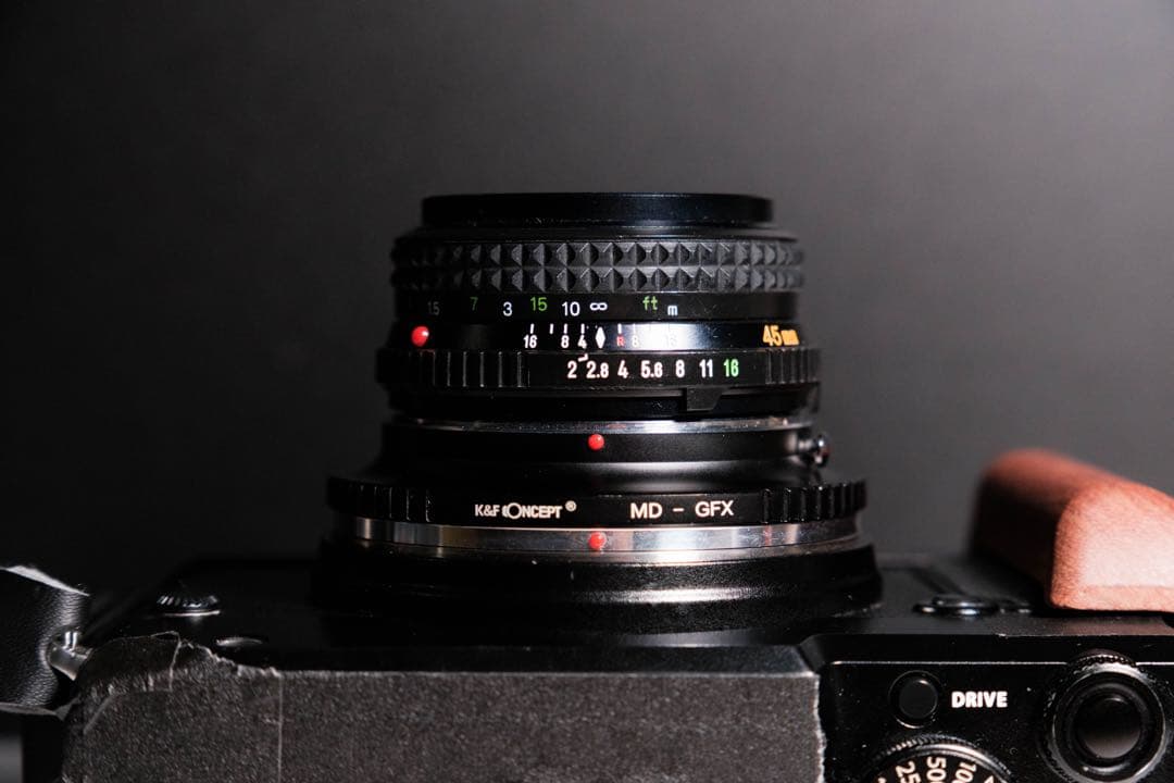 【外観美品】Minolta MD ROKKOR 45mm f2