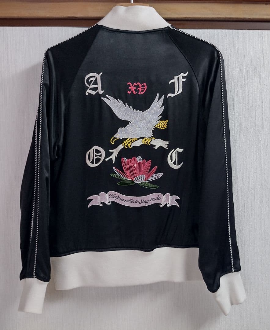 a flood of circle× RUDE GALLERY コラボスカジャン