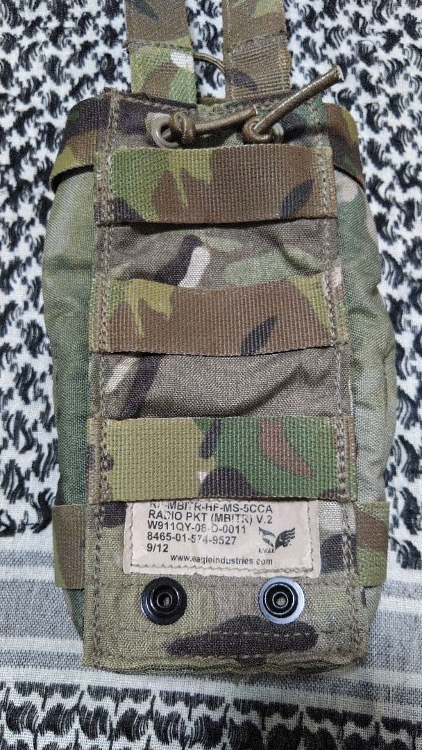 実物 eagle MBITR マルチカム ラジオポーチ SOFLCS V2