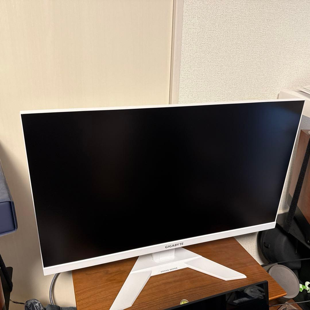 【美品】【ゲーミングモニター】GIGABYTE M27QA ICE