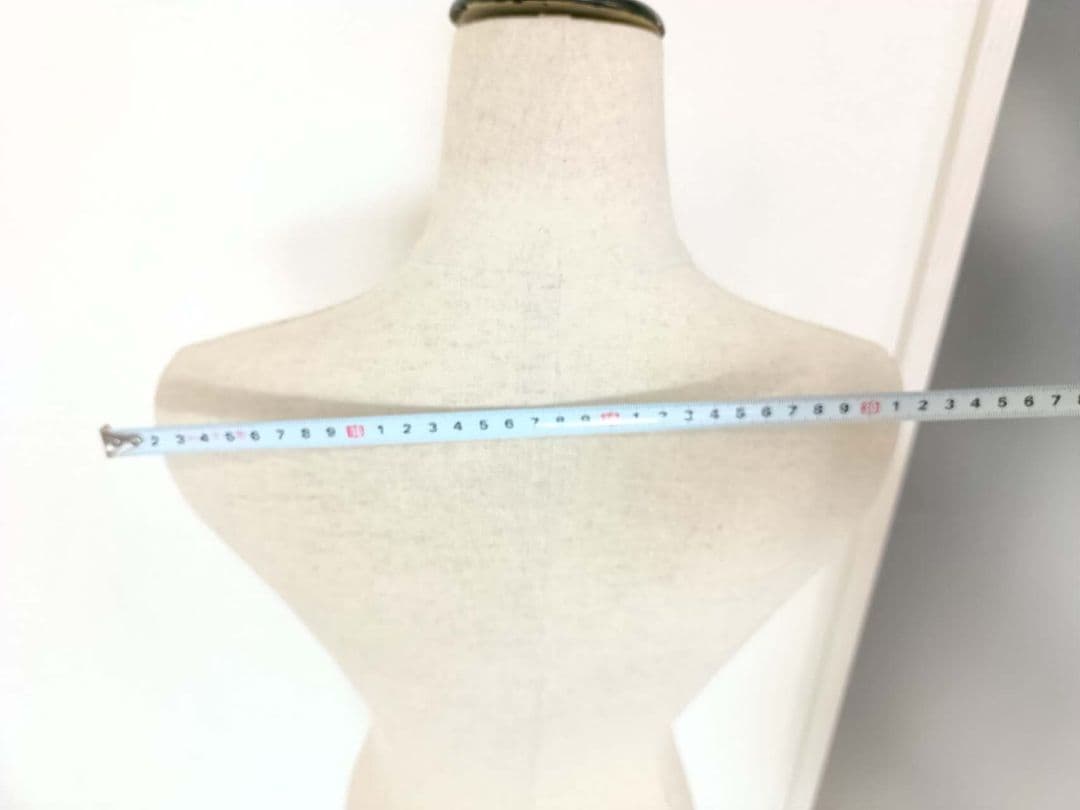 トルソー　ボディ　マネキン　洋裁　布張り　裁縫　高さ調整