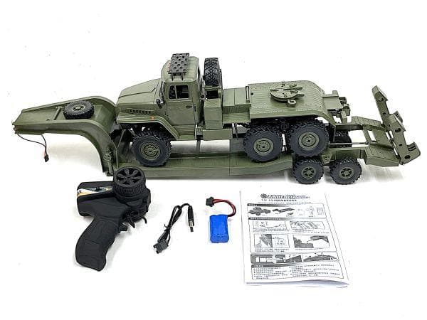 WPL B36-3 トレーラー/ WPL E-1 クローラー式輸送車 ２台セット