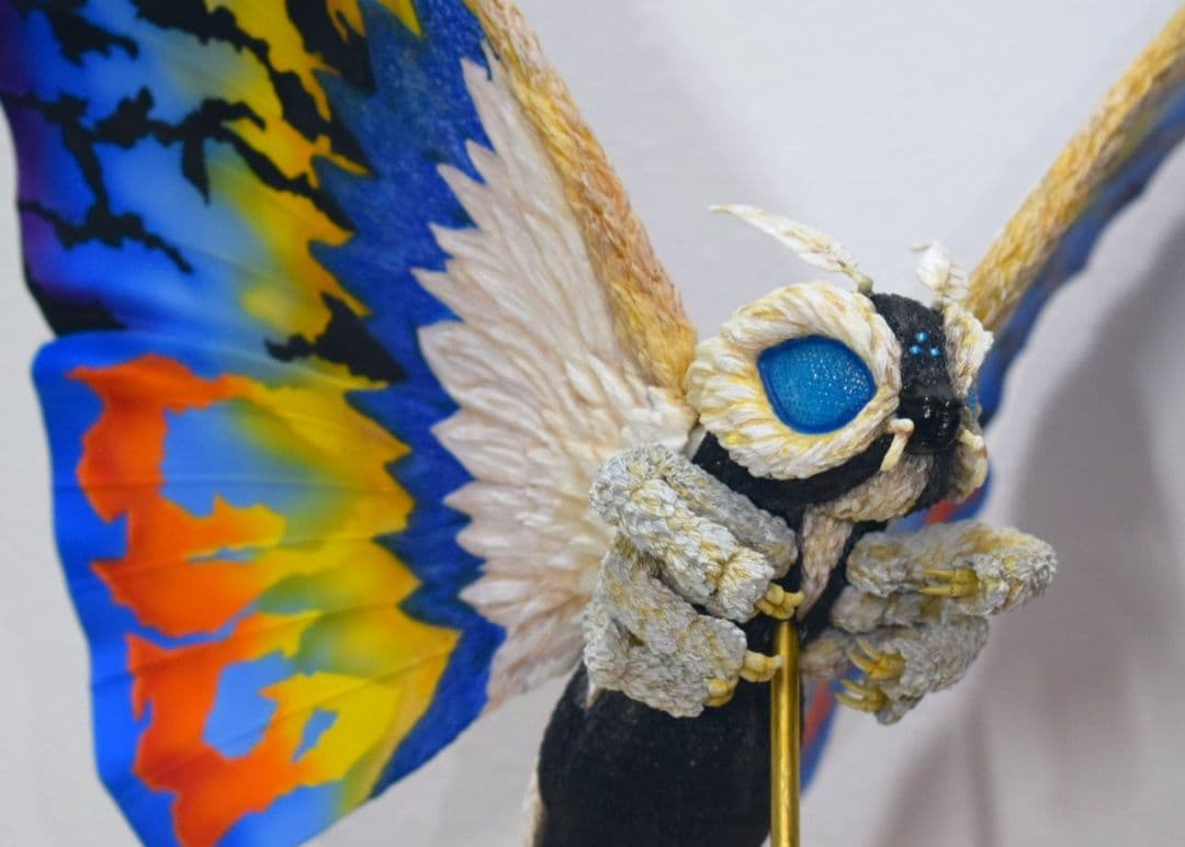 ビッグサイズ すいかクラブ レインボーモスラ ガレージキット