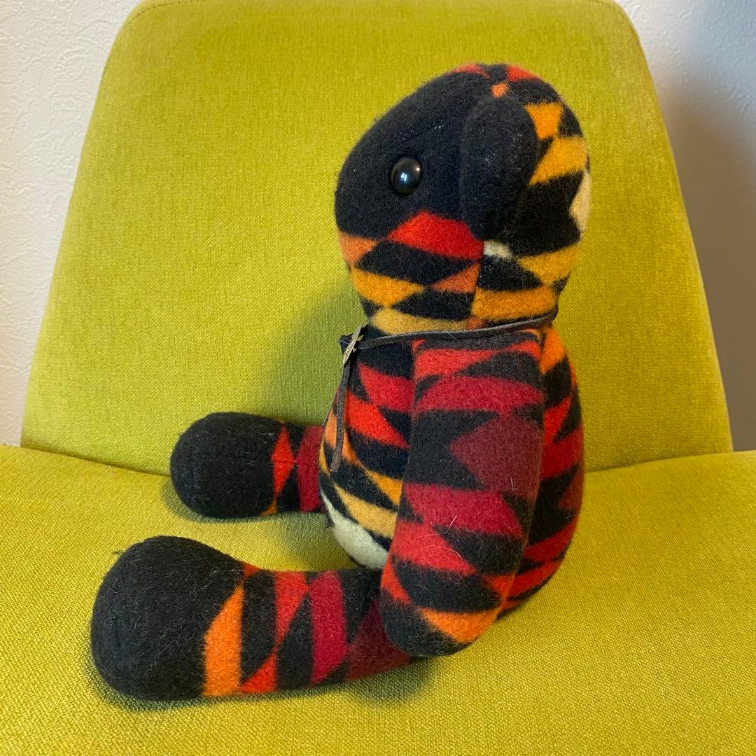 PENDLETON　ペンドルトン　幾何学模様　ベア　ぬいぐるみ　ヴィンテージ