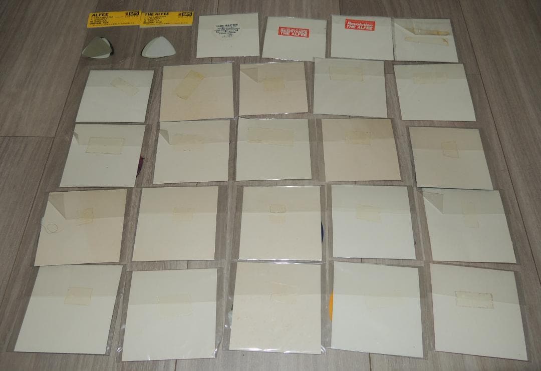 【専用】THE ALFEE ピック 1980年代～2002年 26個セット