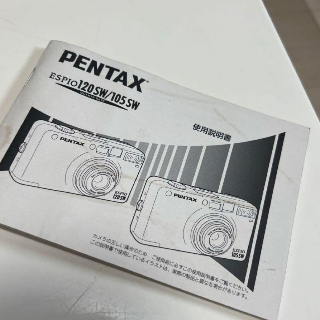 【美品】PENTAX コンパクトフィルムカメラESPIO 105SW 初心者