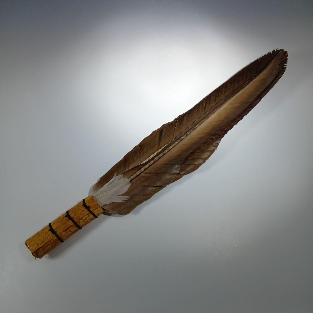 値下げ茶道具　羽箒　全長65センチ