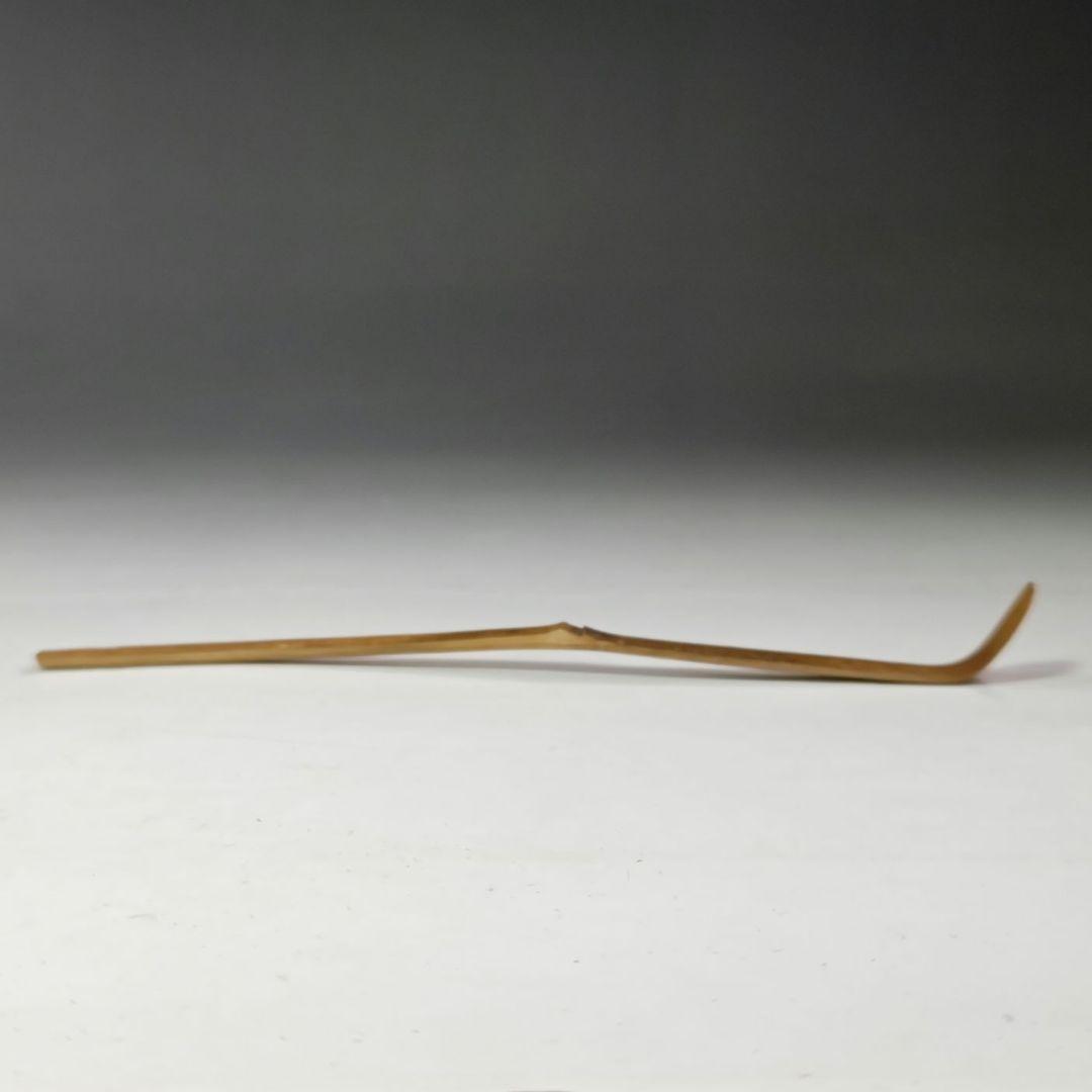 イ668 茶杓『大徳寺　細合喝堂　極箱』『銘　筏舟』『竹茶杓　茶道具』