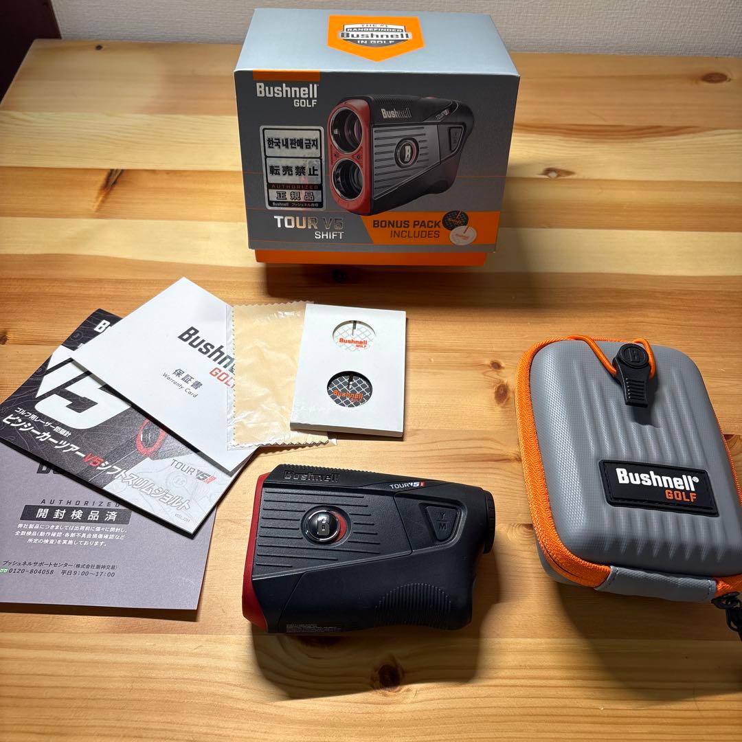 Bushnell レーザー距離計 Tour V5 Shift SLIM JOLT