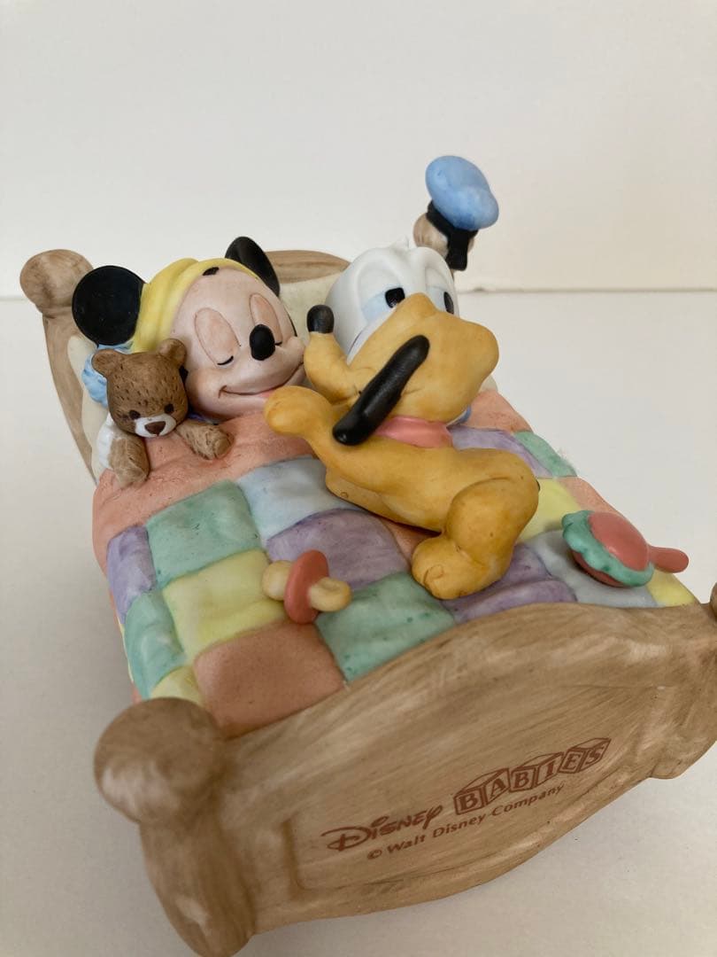 ディズニー　オルゴール　ゆりかご　星に願いを 陶器