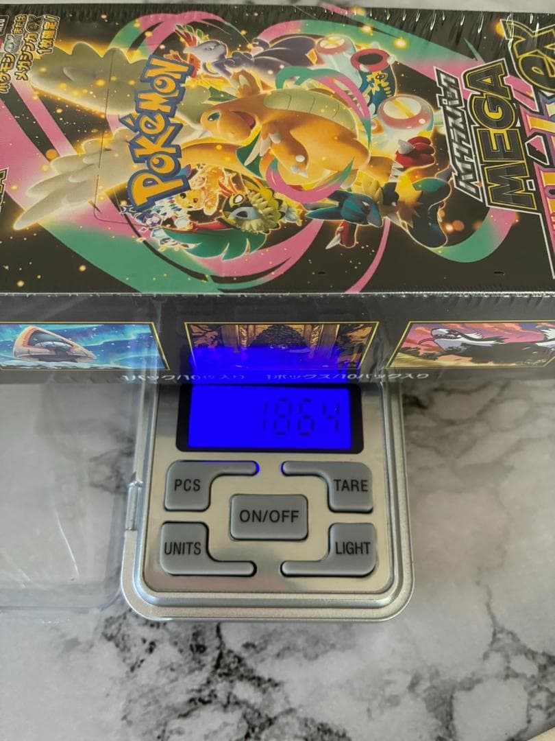 高重量BOX　MEGAドリームex　シュリンク付き　1BOX