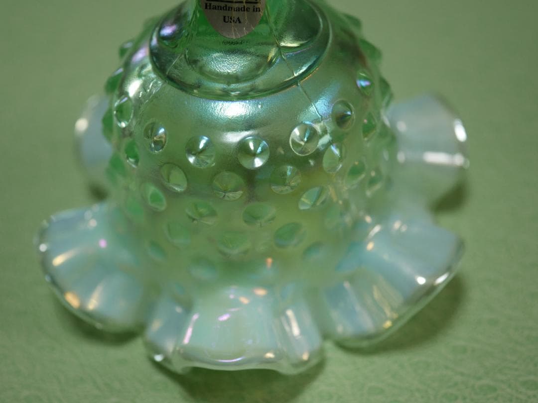 フェントン Sea Mist Green イリデセントホブネイル ハンドベル