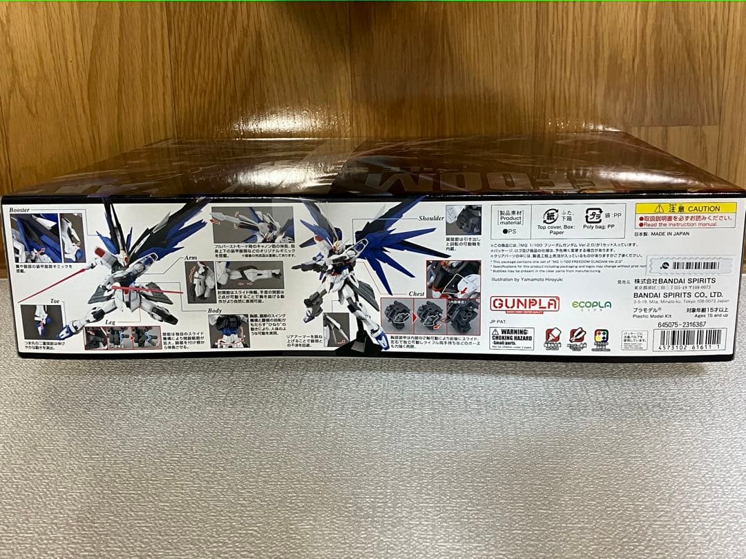 MG 1/100 フリーダムガンダム Ver.2.0 ザフト型モビルスーツ