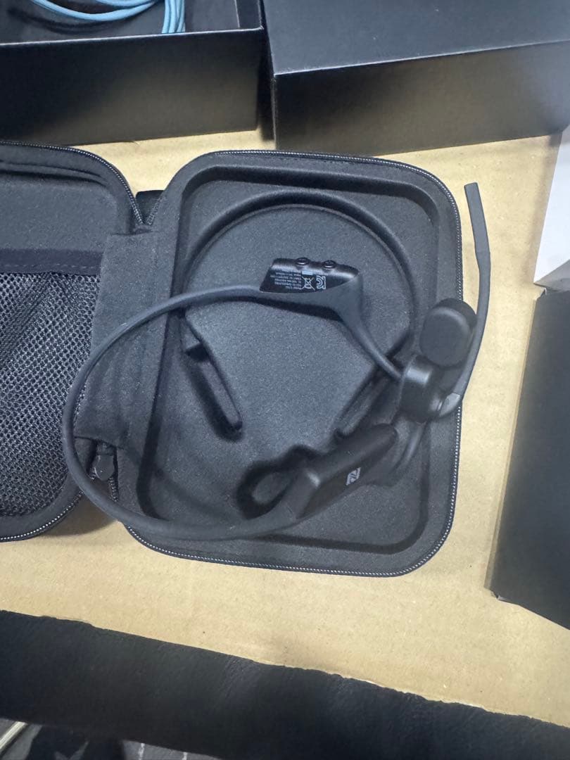 SHOKZ OPENCOMM 骨伝導 マイク付き ヘッドセット ハンズフリー