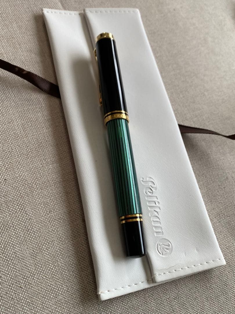 ペリカン Pelikan スーベレーンM400 緑稿　EF 万年筆