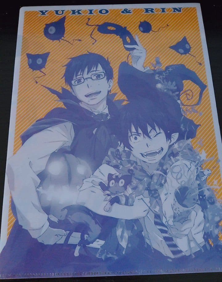 青の祓魔師 クリアファイル 非売品 入手困難 レア 希少品 アニメグッズ