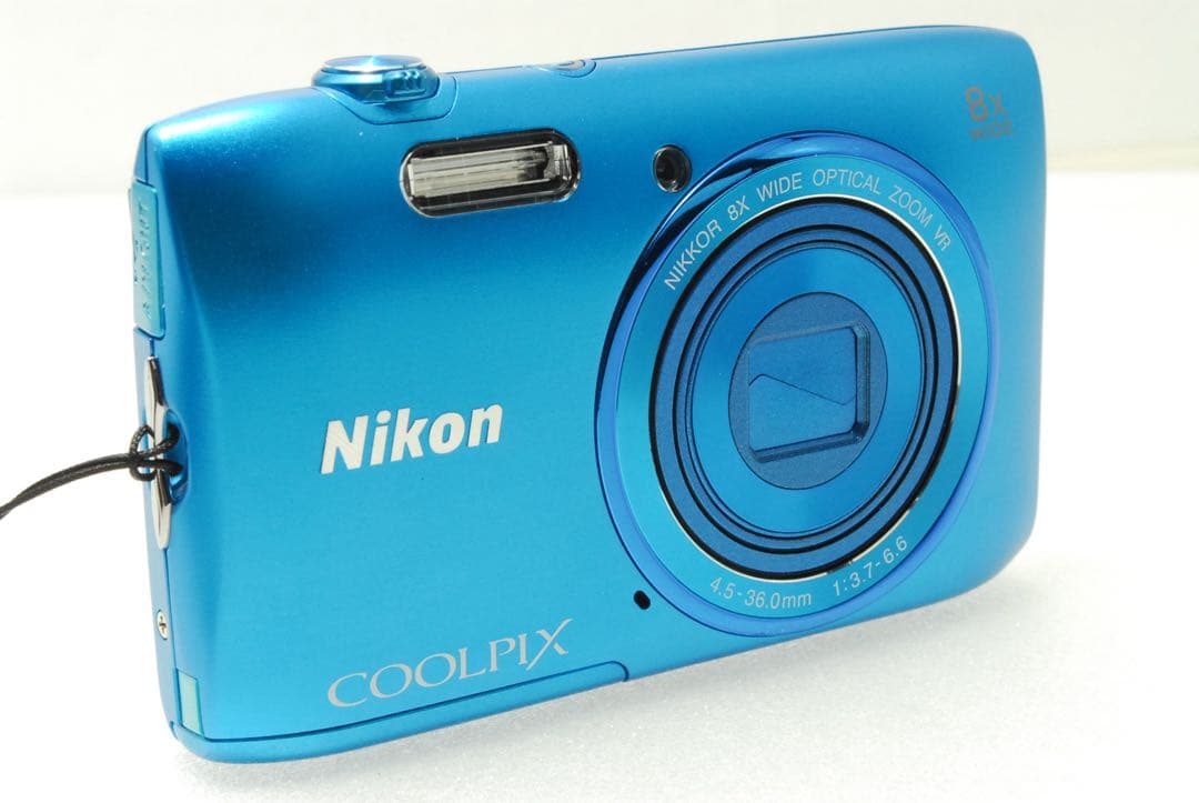 Nikon COOLPIX S3600❤️スマホ転送 動作確認済 ニコン ブルー