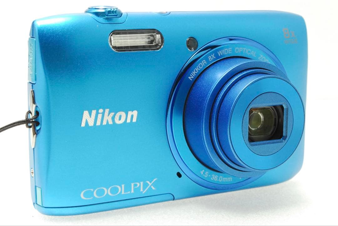 Nikon COOLPIX S3600❤️スマホ転送 動作確認済 ニコン ブルー