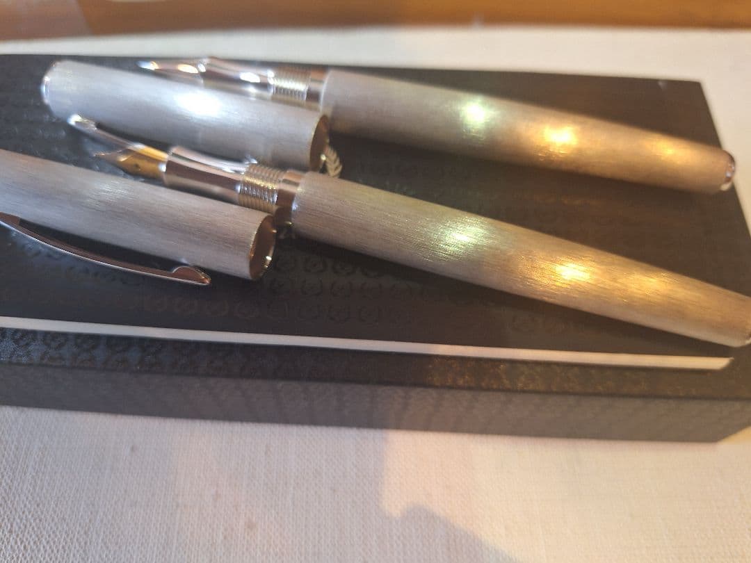 シルバー９2５　万年筆　ボールペン　セット　未使用