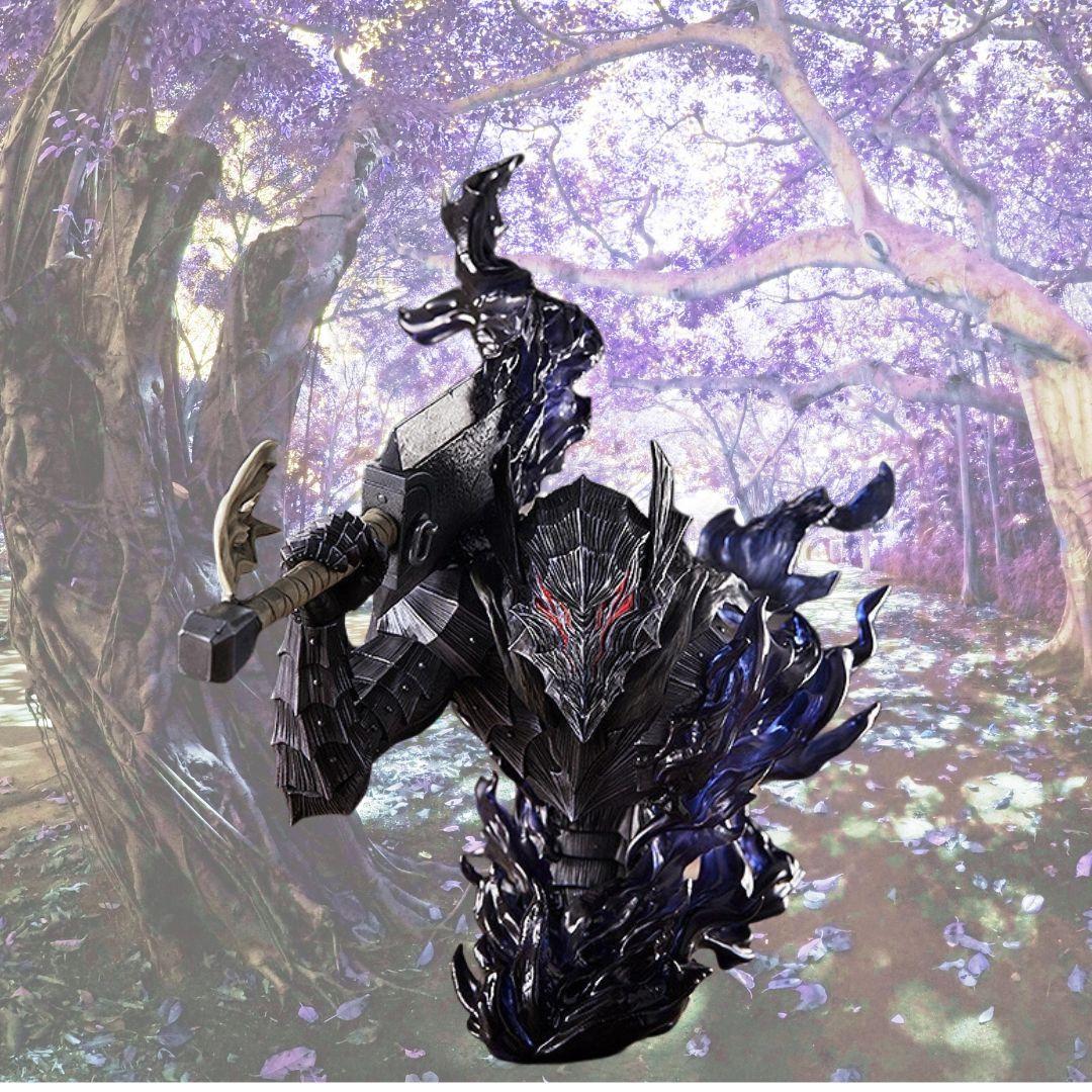 未開封 ベルセルク 42巻 ガッツ 狂戦士の甲冑 胸像フィギュア付