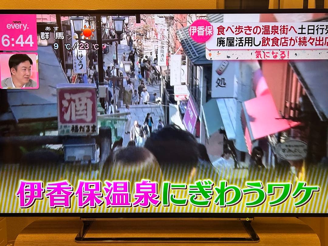 TOSHIBA東芝　REGZA　55J10X 2015年製 55インチ　二画面