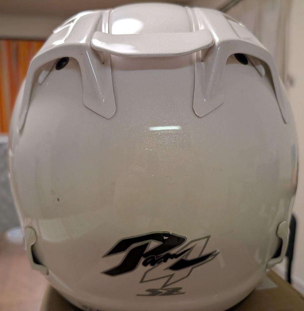 Arai SZ-RAM4 ジェットヘルメット61-62cmホワイトミラーシールド