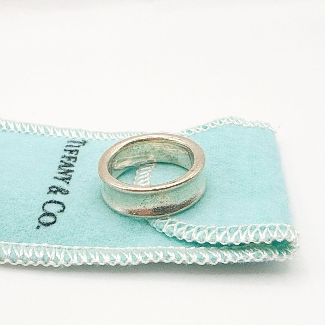 2736-3 保存箱付き人気✨Tiffany ナローリング　指輪　　12号