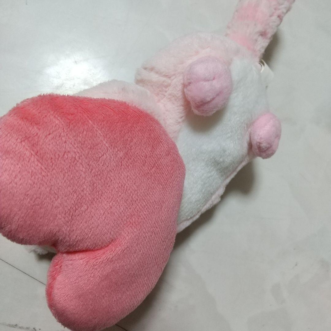 美品　セキグチ　あらいぐまラスカル　ピンク　ぬいぐるみ