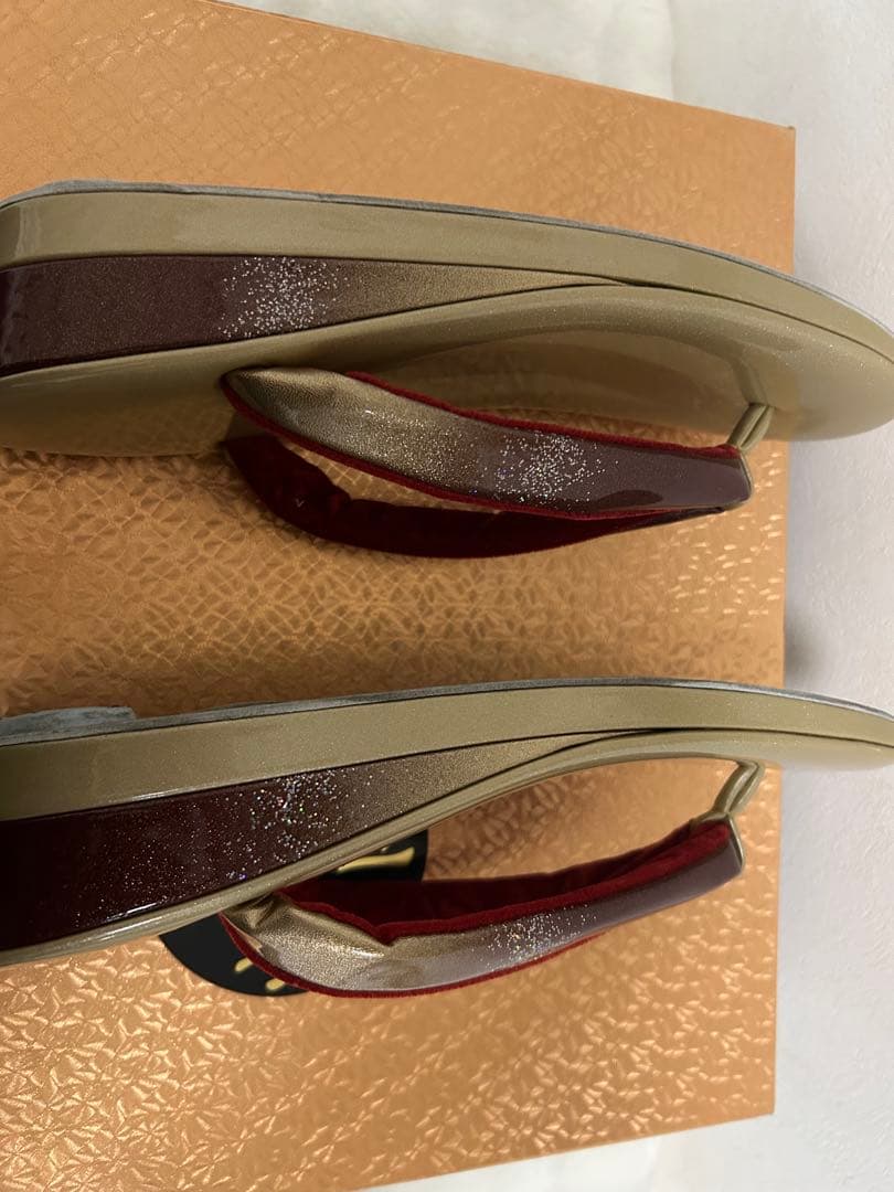 さゆ　和装用バッグ　草履セット　LL 25センチ　値下げ不可