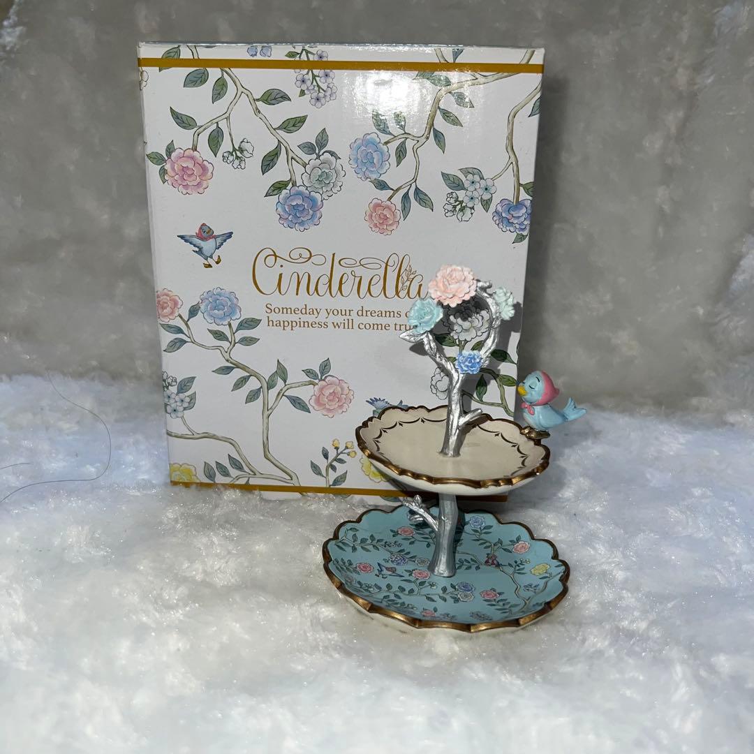 シンデレラ アクセサリートレイ 青い鳥