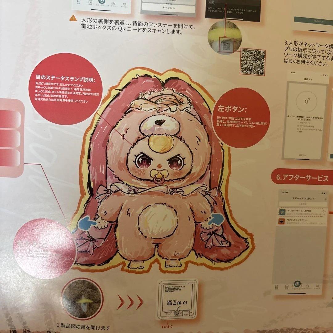 Baby Three AI 800% ぬいぐるみオイルめめ バブちゃん