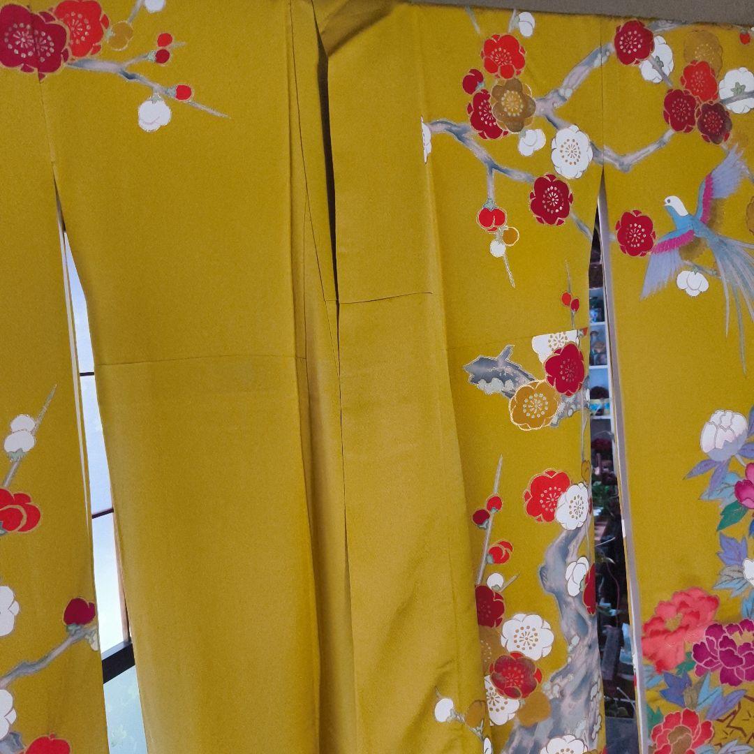 『6点セット』からし色　振袖