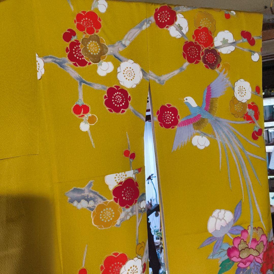 『6点セット』からし色　振袖