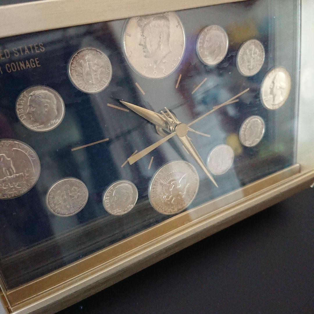 貨幣 時計 アメリカ ドル シルバー 銀貨