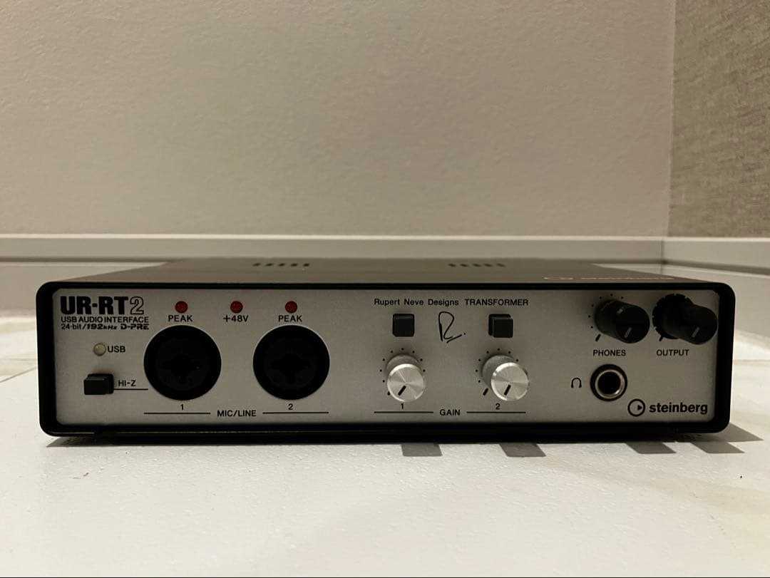 【希少/名機】Steinberg UR-RT2 オーディオインターフェース
