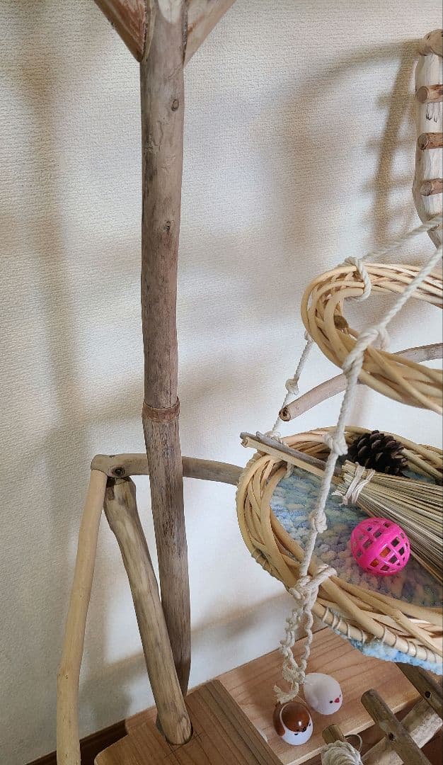 ⑧Mオーダー　バードアスレチック　流木　ハンドメイド