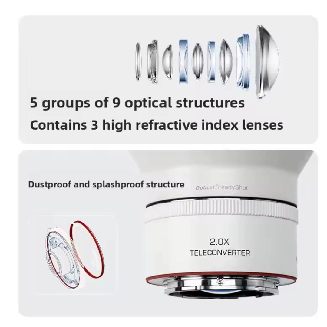 VILTROX TC-2.0X テレコンバーター (ソニー Eマウント用)