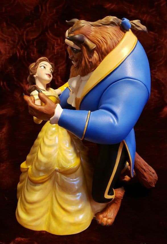 WDCC 美女と野獣 新品未使用 保証書付き 廃盤品
