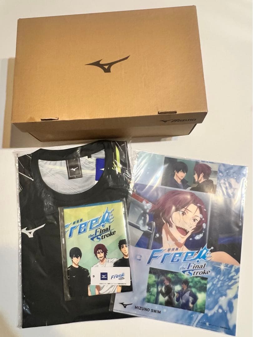 Free ミズノ　コラボ　スニーカー　ウエア　タオル　クリアファイル　宗介　凛