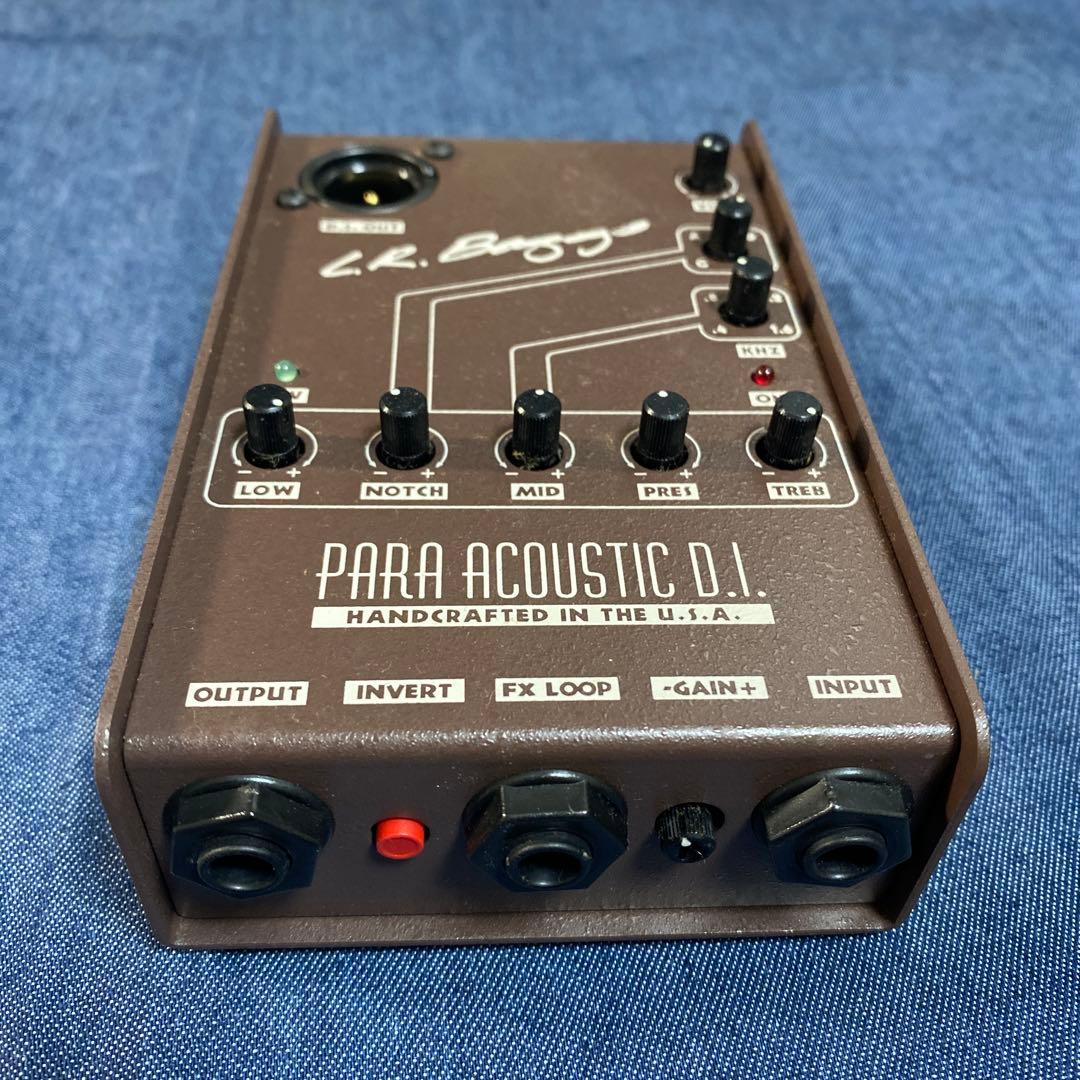 新品同様★L.R.Baggs Para Acoustic D.I.★箱類全て有