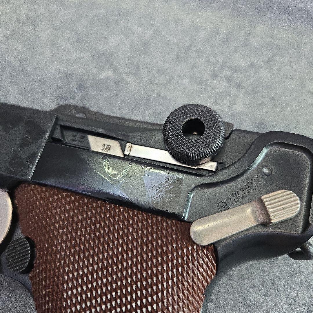 ​【当時物・希少】タナカワークス ルガー P-08 外箱・説明書付 昭和レトロ