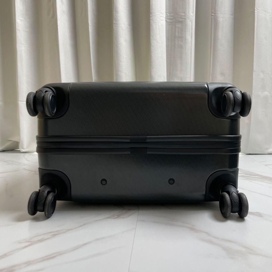 ミニクーパー　キャリーケース　黒　旅行　ロゴ　4輪　ファスナー　ロック式