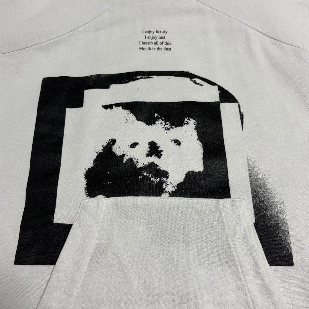 JULIUS 17SS アートグラフィックフーディ WHT/2