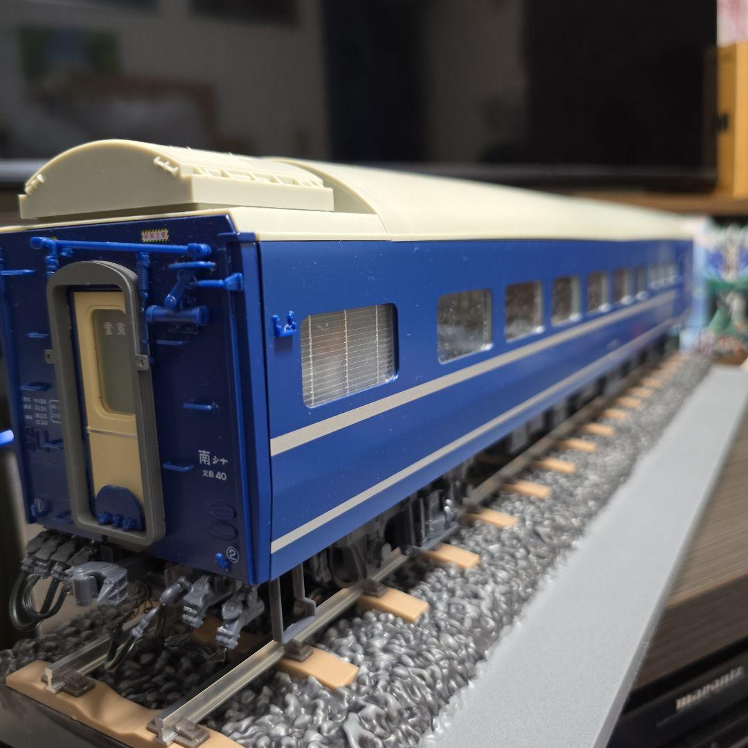 サ*し様 アシェットブルートレイン3車両をつくる完成品