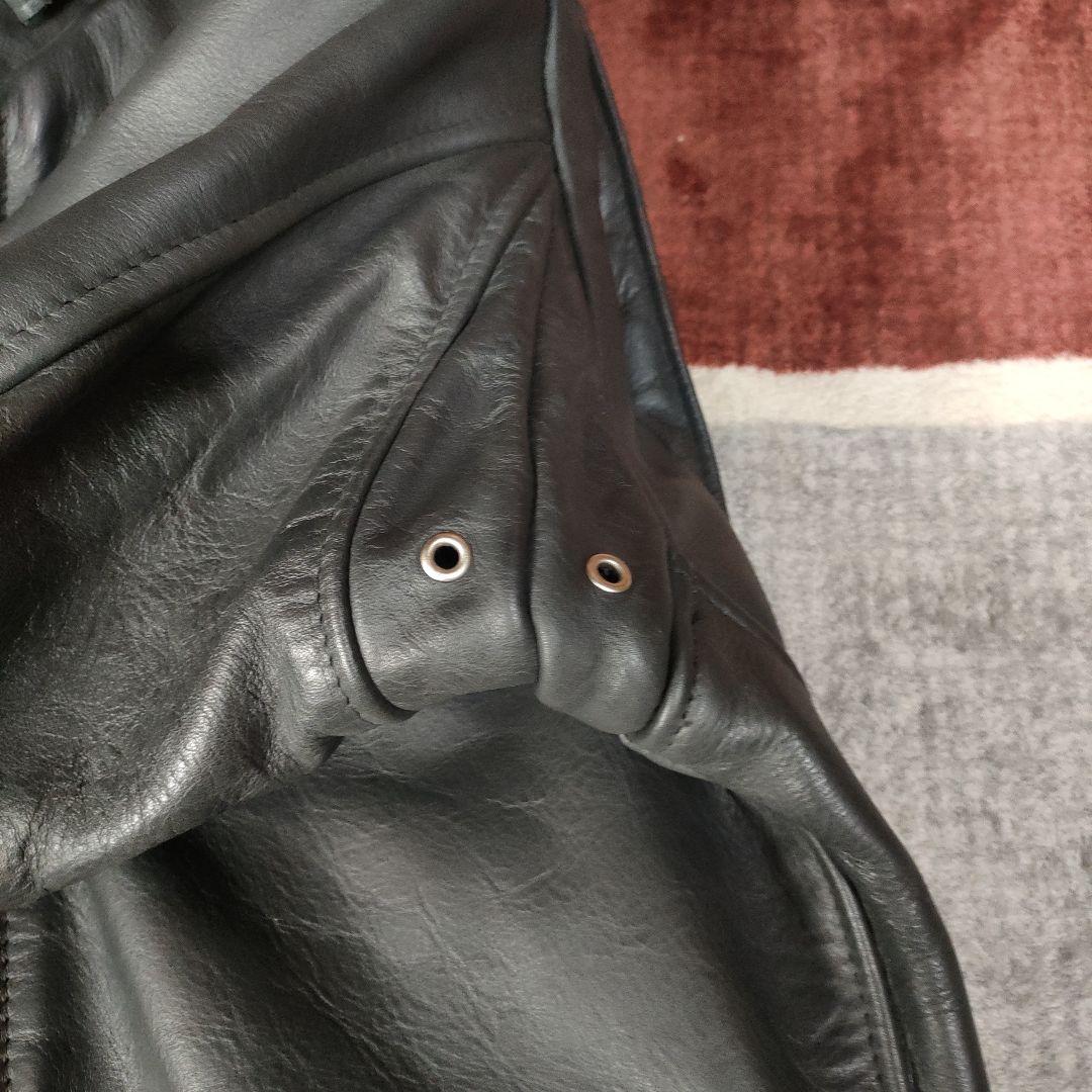 重厚な革質　美品　人気 Schott　641 牛タグ　３４ ヘビーステアハイド